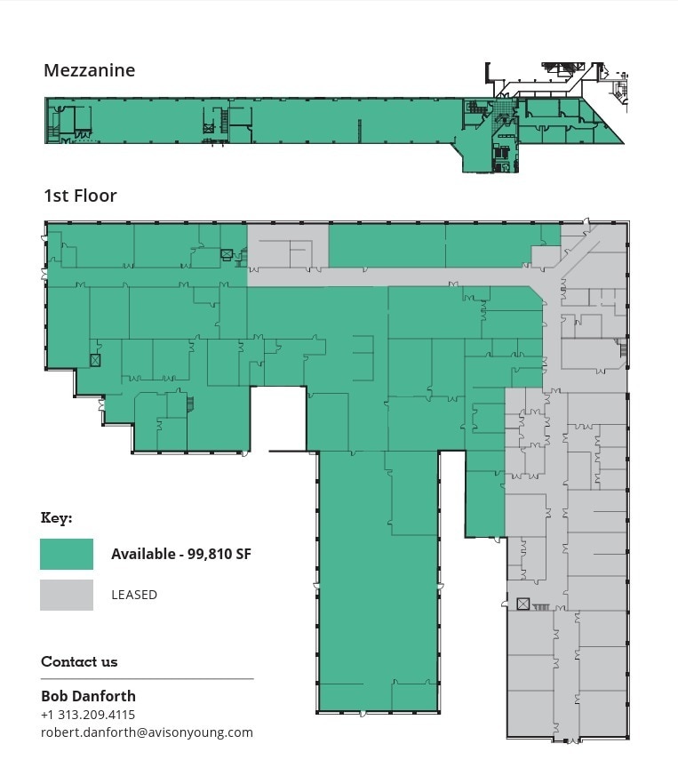 3000 University Dr, Auburn Hills, MI à louer Plan d’étage- Image 1 de 1