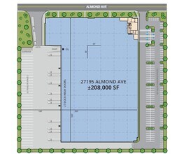 27195 Almond Ave, Redlands, CA for lease Site Plan- Image 1 of 5