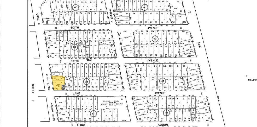 70 Ridge Rd, Lyndhurst, NJ à vendre - Plan cadastral - Image 1 de 1