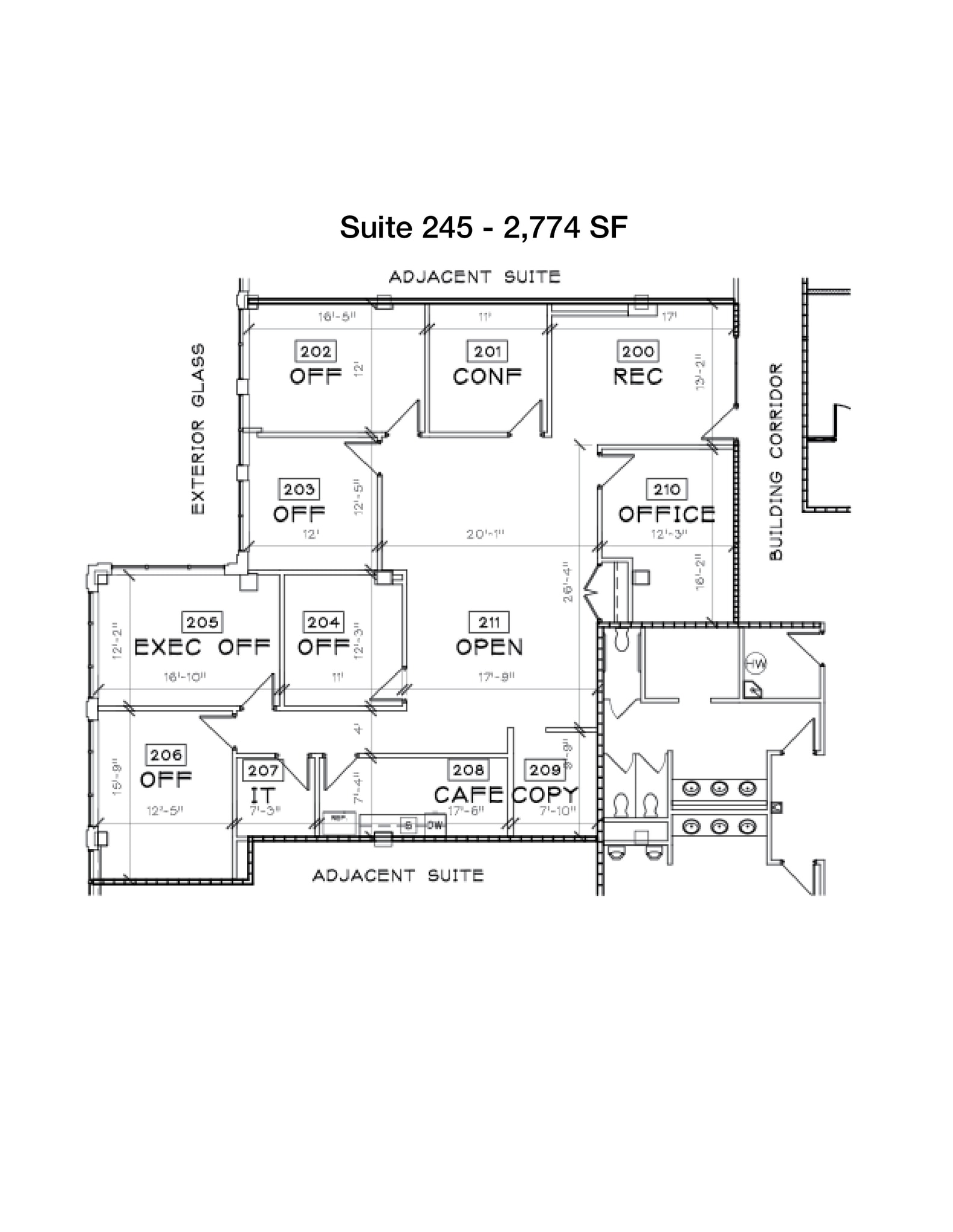 1301 W Long Lake Rd, Troy, MI for lease Floor Plan- Image 1 of 1