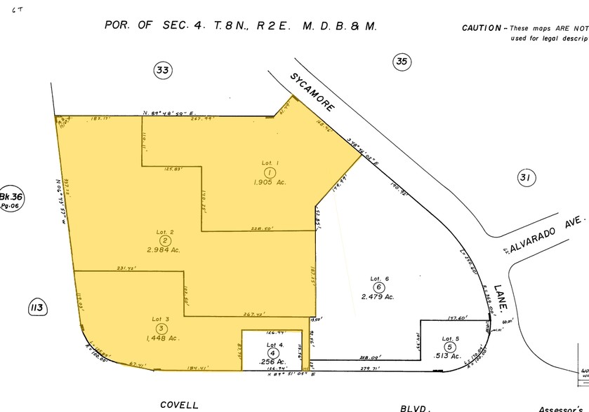 1411-1471 W Covell Blvd, Davis, CA à vendre - Plan cadastral - Image 1 de 1