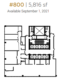 10235 101st St NW, Edmonton, AB à louer Plan d’étage- Image 1 de 1