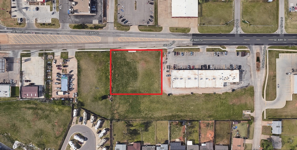 SE 44th St, Oklahoma City, OK for lease - Aerial - Image 2 of 4