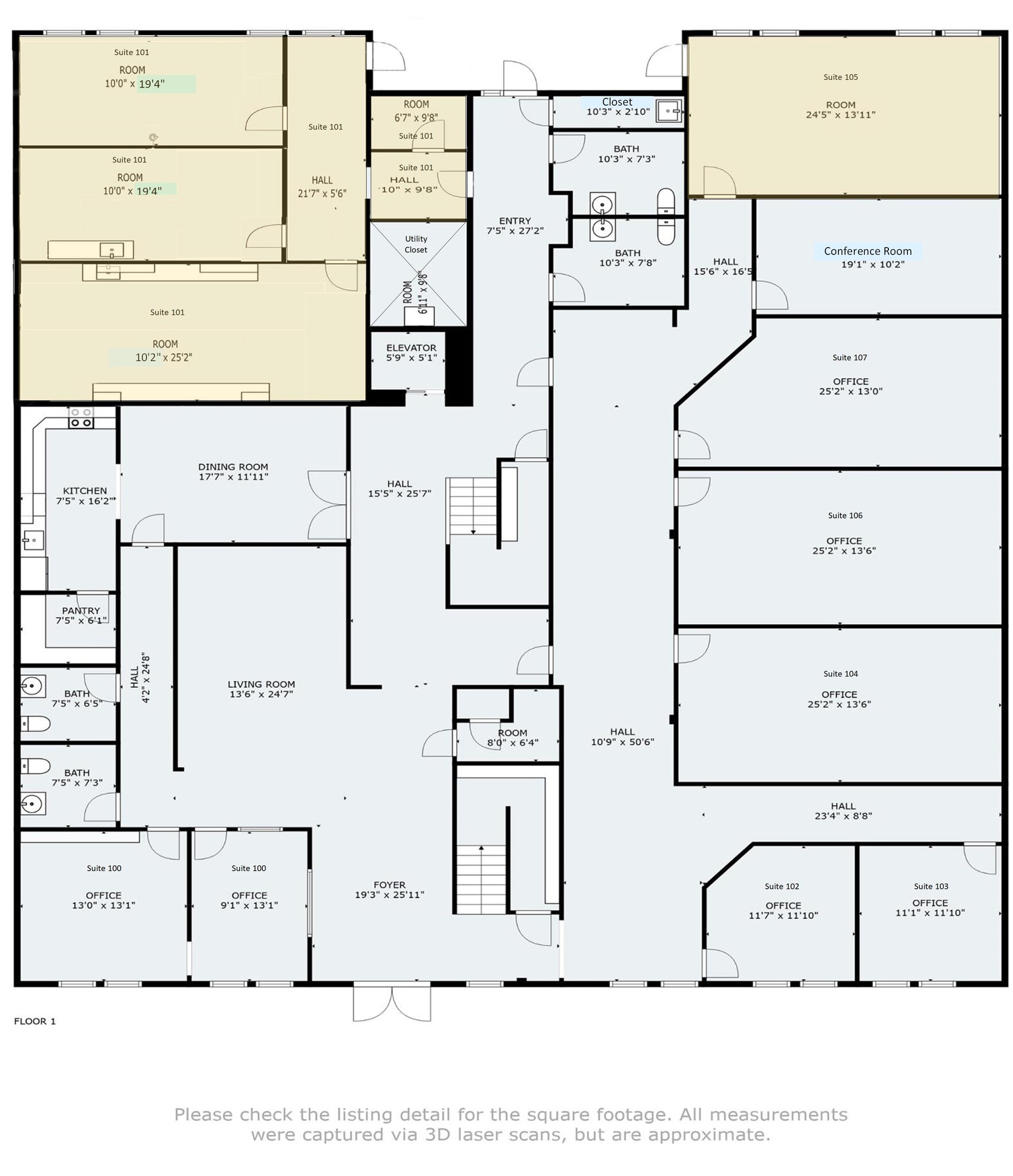 1312 E 14th St, Plano, TX for sale Floor Plan- Image 1 of 1