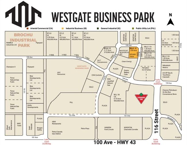 Plus de détails pour 10502 117 St, Grande Prairie, AB - Terrain à vendre