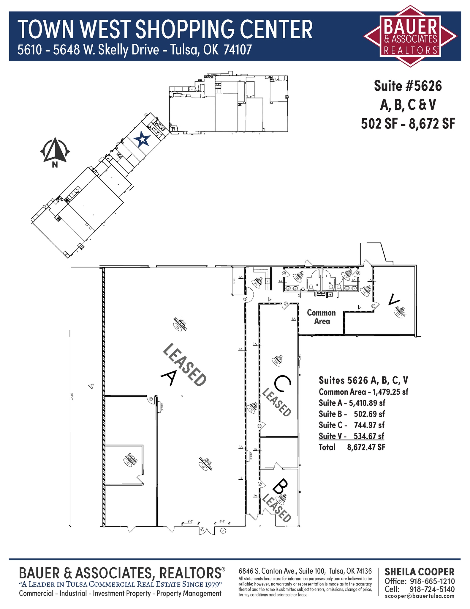 5610-5648 W Skelly Dr, Tulsa, OK for lease Floor Plan- Image 1 of 1