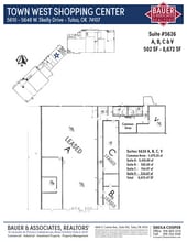 5610-5648 W Skelly Dr, Tulsa, OK for lease Floor Plan- Image 1 of 1
