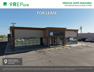 Plus de détails pour 9130 Viscount Blvd, El Paso, TX - Médical à louer