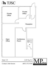 479 Business Center Dr, Mount Prospect, IL à louer Plan d’étage- Image 1 de 1