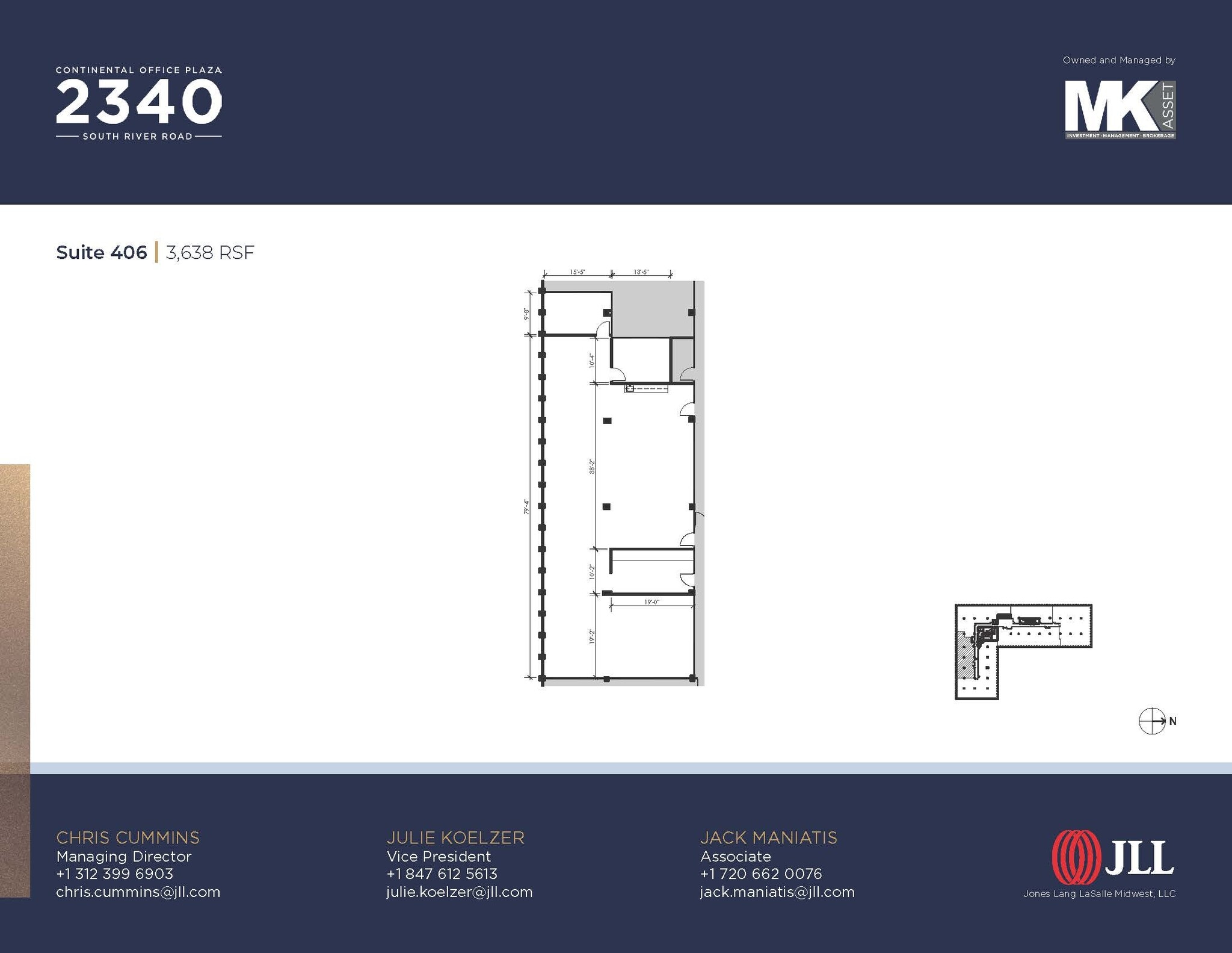 2340 S River Rd, Des Plaines, IL for lease Floor Plan- Image 1 of 1
