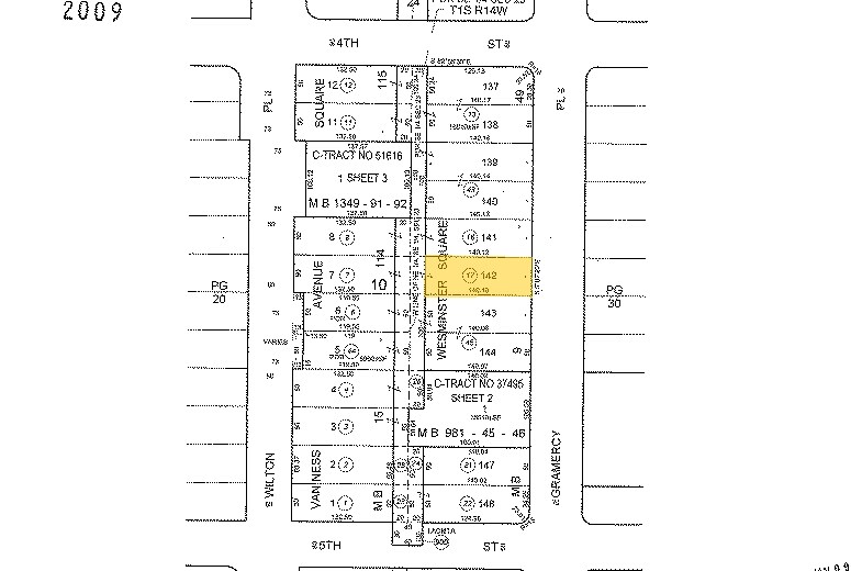 427 S Gramercy Pl, Los Angeles, CA à vendre Plan cadastral- Image 1 de 3
