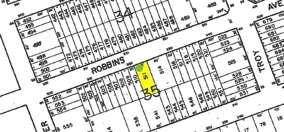 322-324 Robbins Ave, Ewing, NJ à vendre - Plan cadastral - Image 2 de 3