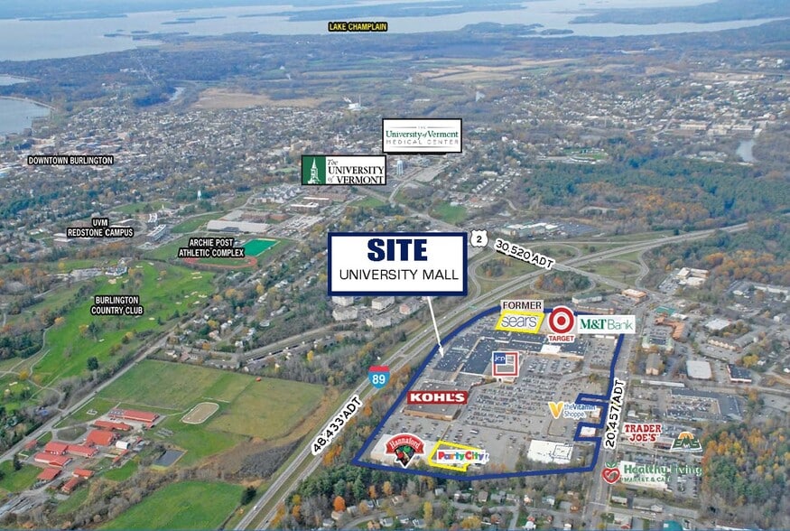 155 Dorset St, South Burlington, VT for lease - Aerial - Image 3 of 6