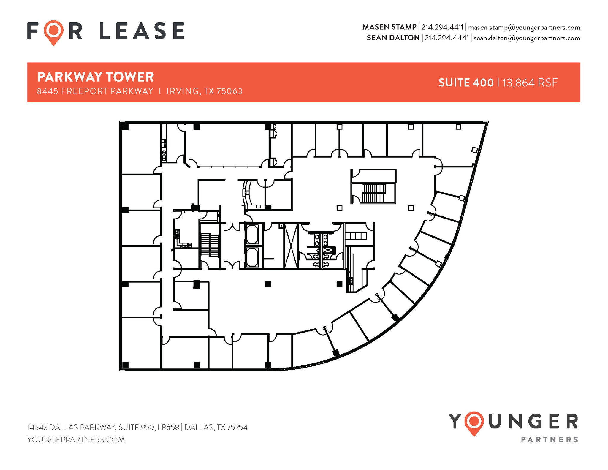 8445 Freeport Pky, Irving, TX à louer Plan d  tage- Image 1 de 1