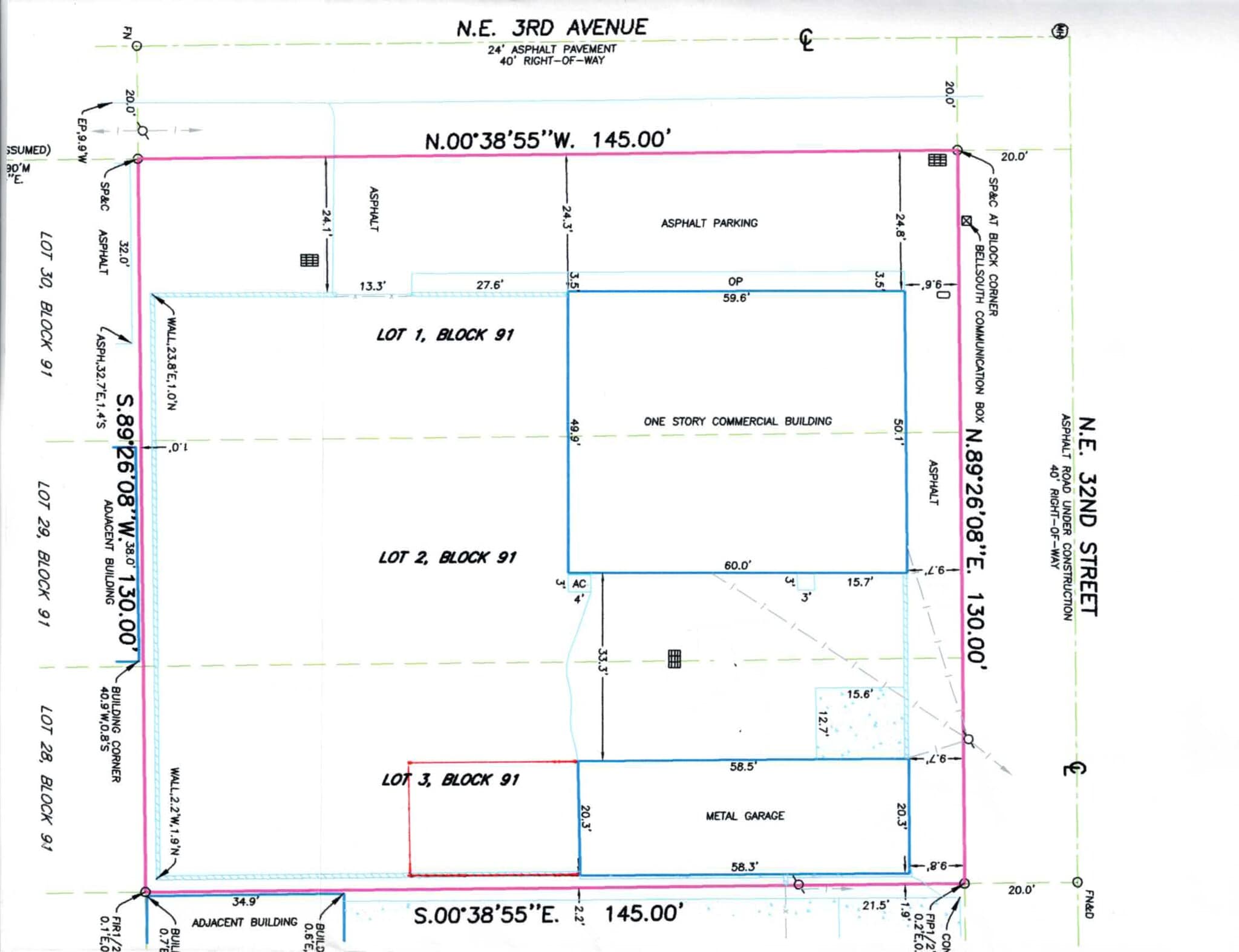 3160 NE 3rd Ave, Oakland Park, FL for lease Site Plan- Image 1 of 2