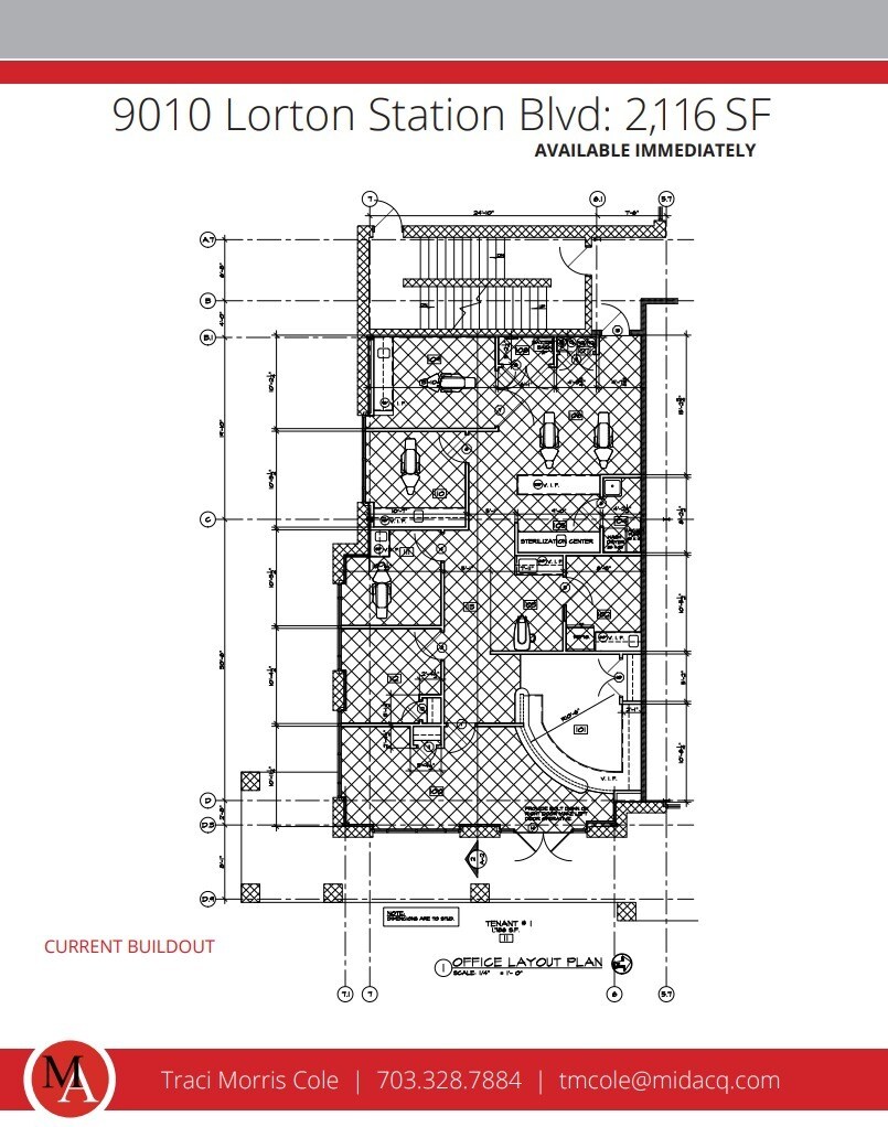 9010 Lorton Station Blvd, Lorton, VA for lease Floor Plan- Image 1 of 1