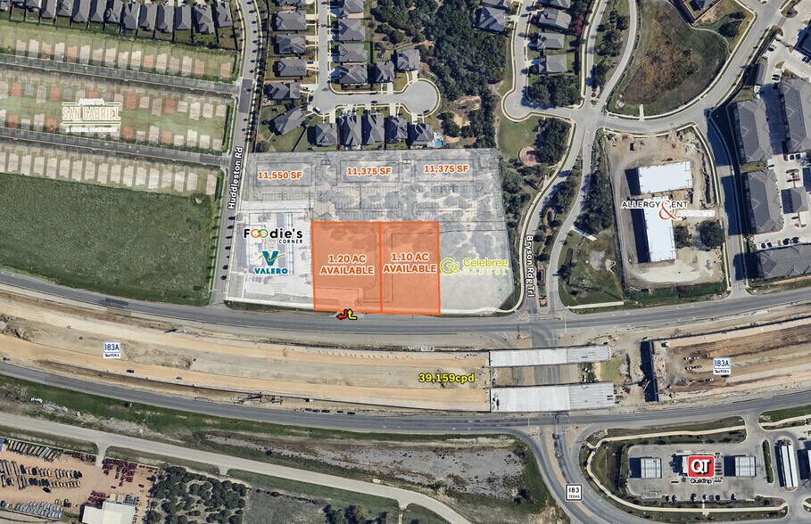 183A & Bryson Ridge Trl, Leander, TX à vendre - Photo du bâtiment - Image 2 de 4