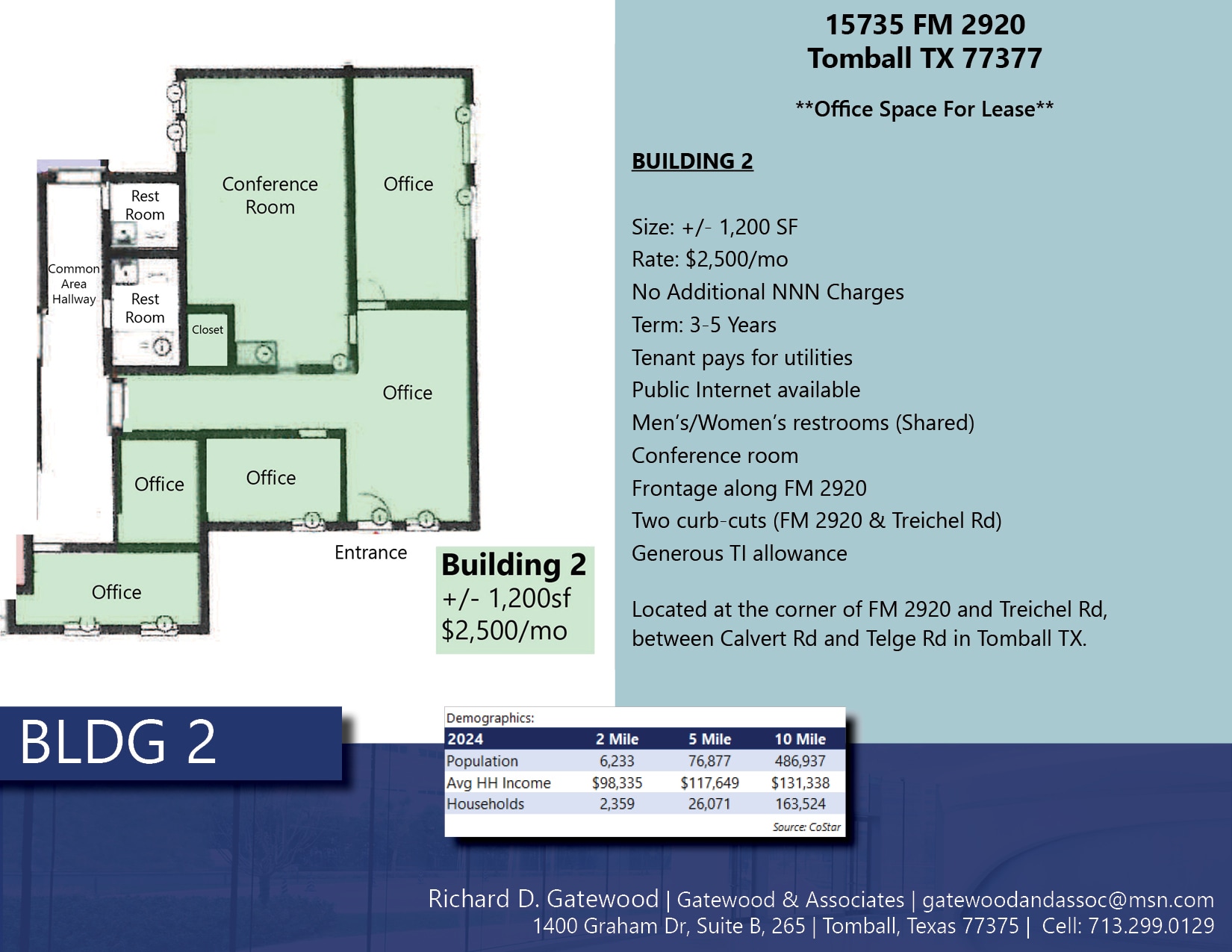 15735 FM 2920 Rd, Tomball, TX for lease Interior Photo- Image 1 of 3