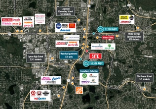 S US Highway 17-92, Longwood, FL - AERIAL  map view