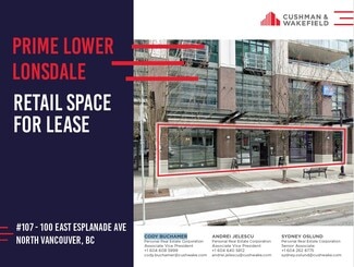 More details for 100 Esplanade Espl E, North Vancouver, BC - Retail for Lease
