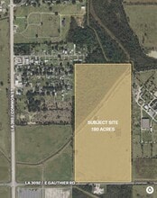 1000 E Gauthier Rd, Lake Charles, LA - AERIAL  map view - Image1