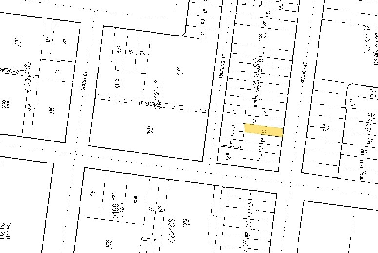 735 Spruce St, Philadelphia, PA à vendre - Plan cadastral - Image 3 de 3