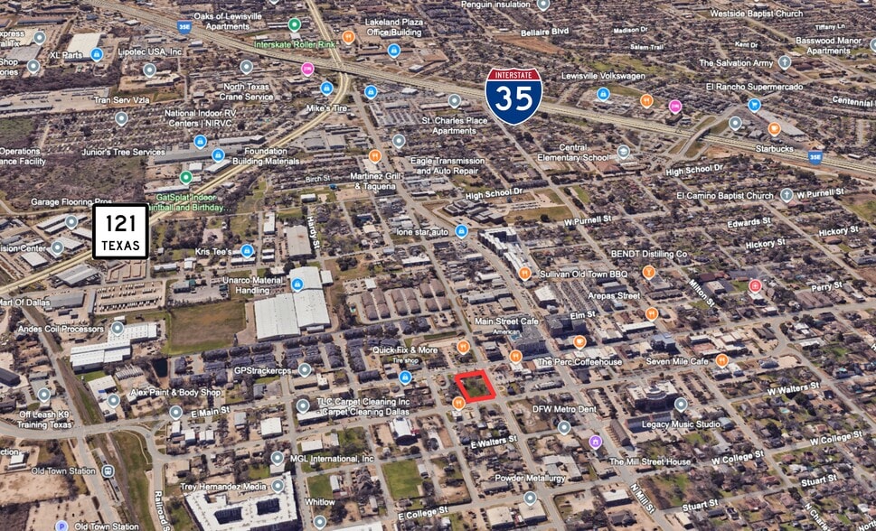 209 E Main St, Lewisville, TX for sale - Aerial - Image 2 of 4