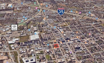 209 E Main St, Lewisville, TX - AÉRIEN  Vue de la carte - Image1