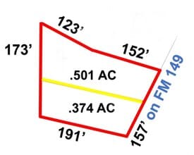 .0875 Farm to Market 149, Montgomery, TX - Aerial  map view