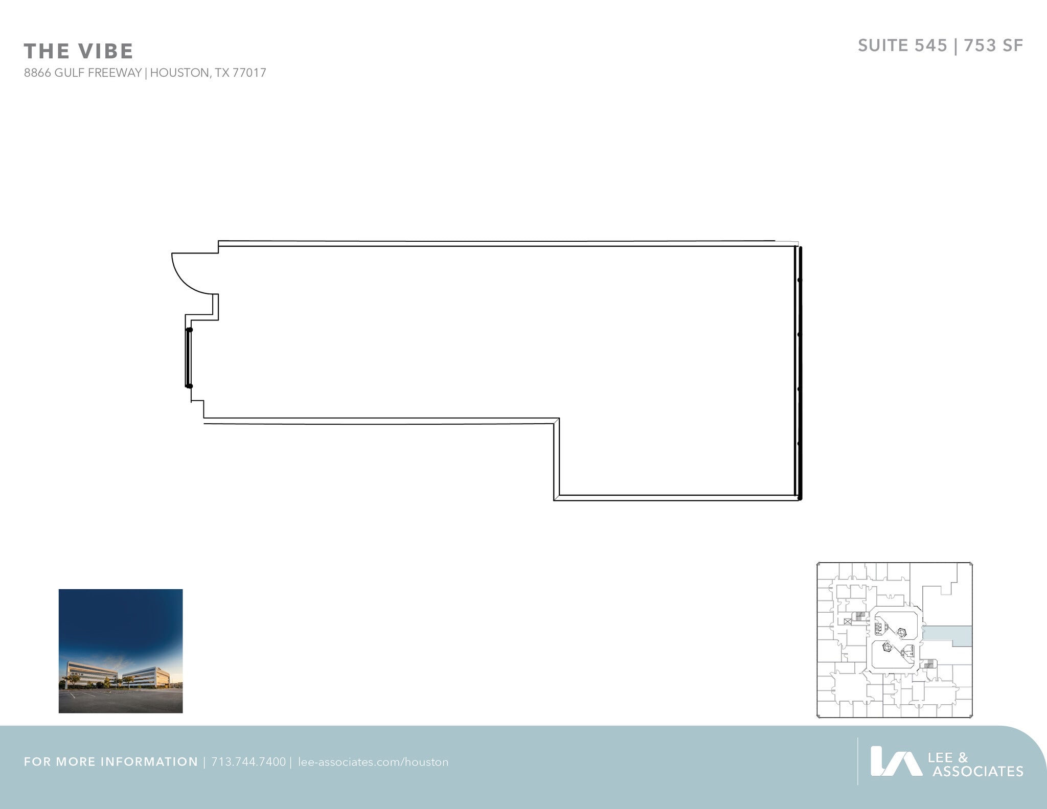 8866 Gulf Fwy, Houston, TX à louer Plan d’étage- Image 1 de 1