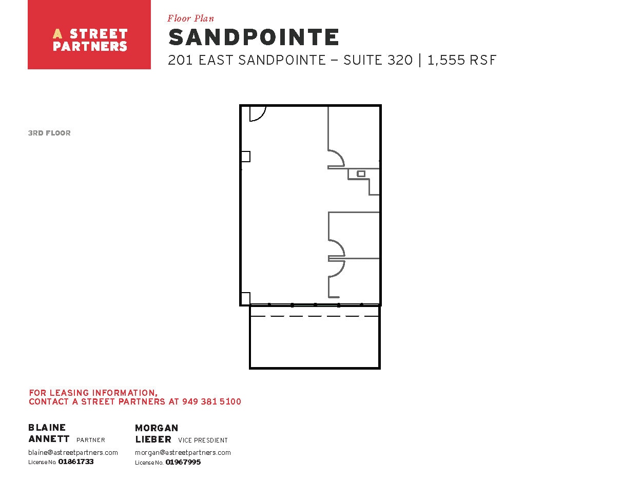 200 E Sandpointe Ave, Santa Ana, CA for lease Floor Plan- Image 1 of 1