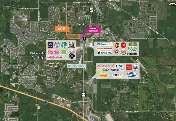 12009 S Route 47, Huntley, IL à vendre Photo du bâtiment- Image 1 de 5