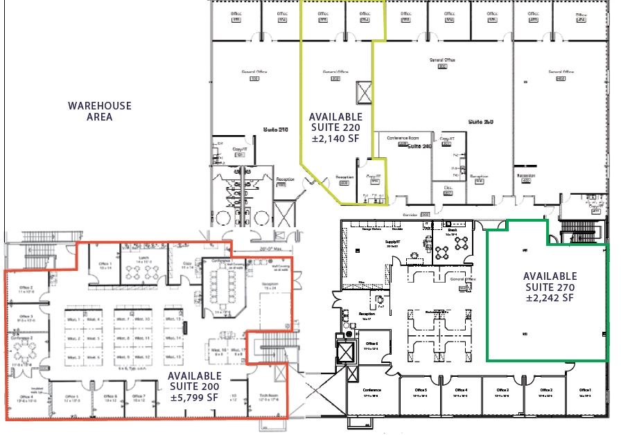 2440 Gold River Rd, Rancho Cordova, CA à louer Plan d’étage- Image 1 de 1