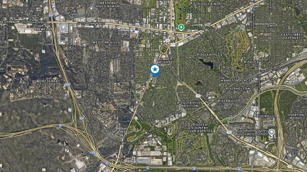 4021 Benbrook Hwy, Fort Worth, TX à louer - Aérien - Image 3 de 4