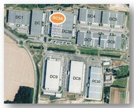 Moissy-Cramayel, SEM - Aérien Vue de la carte