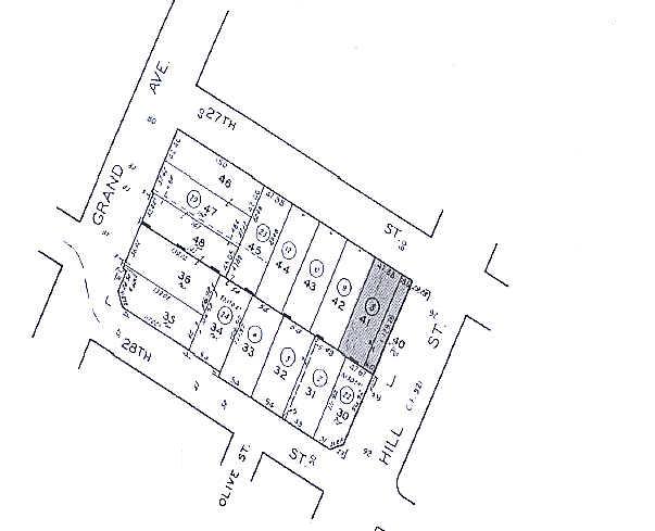 2701-2711 S Hill St, Los Angeles, CA à vendre - Plan cadastral - Image 3 de 8