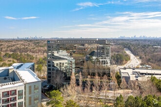 3330 Cumberland Blvd, Atlanta, GA - AERIAL  map view