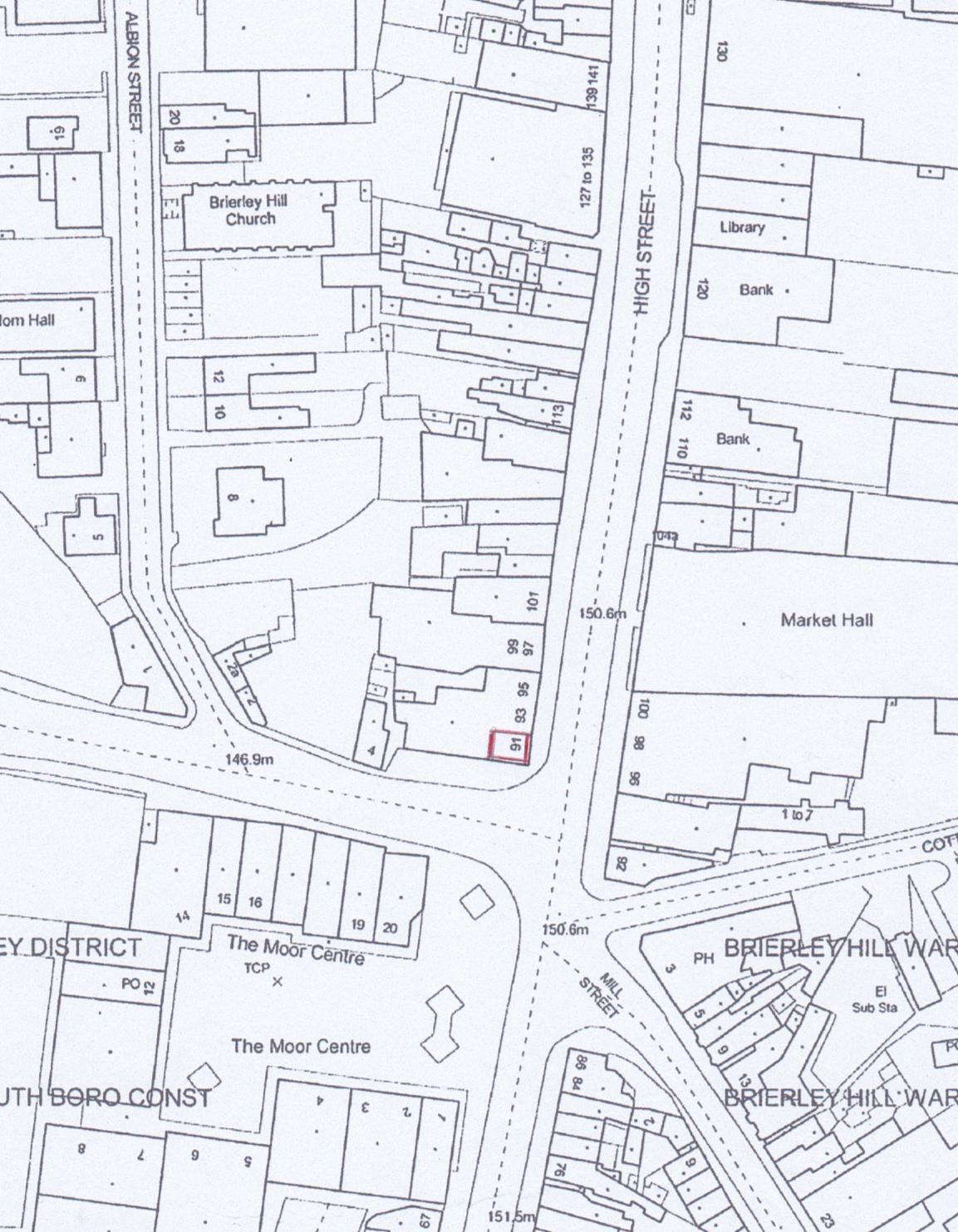 91-93 High St, Brierley Hill for lease Map- Image 1 of 1