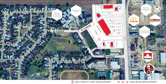 Plus de détails pour 5902 49 St, Barrhead, AB - Commerce de détail à louer