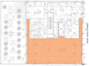 541 W 42nd St, New York, NY à louer Plan d’étage- Image 2 de 2