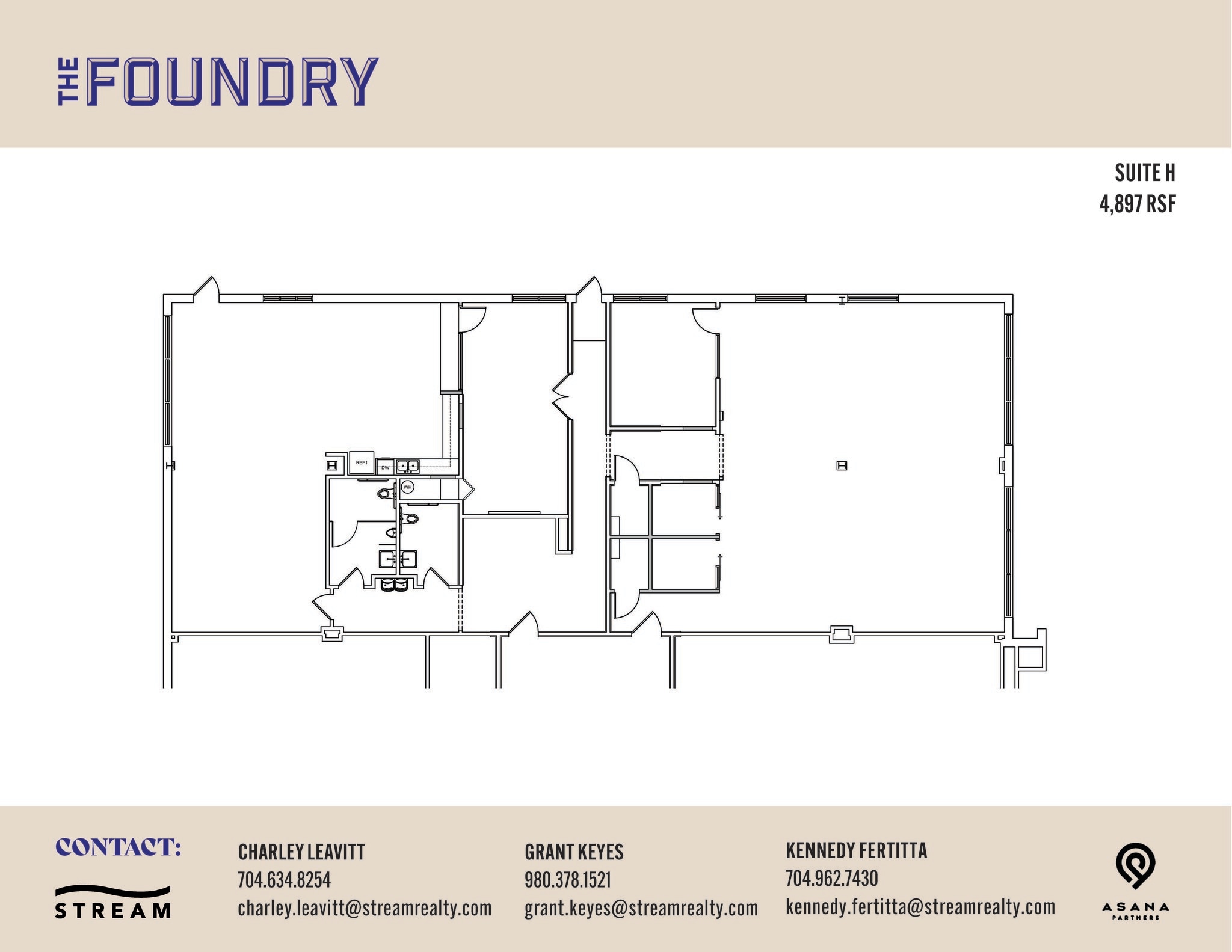 619 S Cedar St, Charlotte, NC for lease Floor Plan- Image 1 of 1