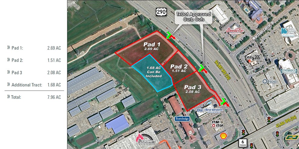 Highway 290 & FM 1960, Houston, TX à vendre - Aérien - Image 3 de 3