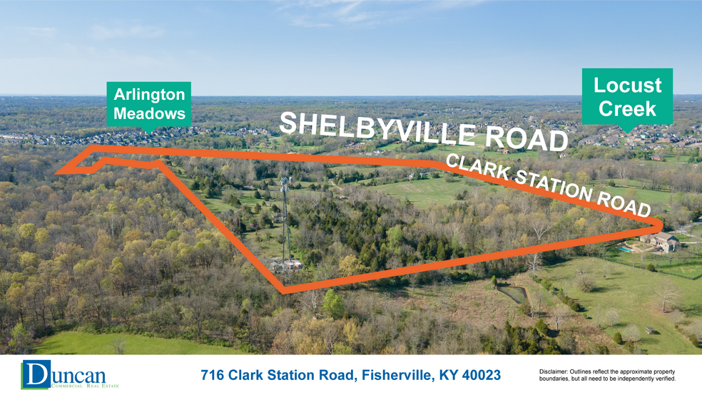 716 Clark Station Rd, Fisherville, KY à vendre - Photo principale - Image 1 de 4