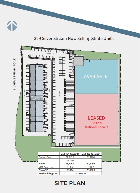 325 Silver Stream Rd, Kamloops, BC à louer Plan de site- Image 1 de 1