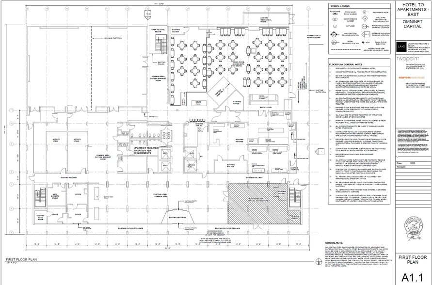 301 W Lombard St, Baltimore, MD à louer - Plan d’étage - Image 2 de 3