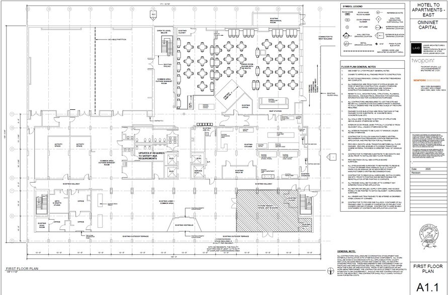 301 W Lombard St, Baltimore, MD à louer - Plan d’étage - Image 2 de 3