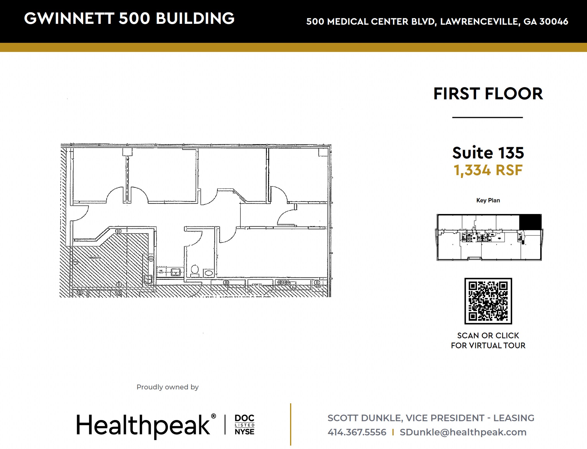 500 Medical Center Blvd, Lawrenceville, GA à louer Plan d’étage- Image 1 de 1