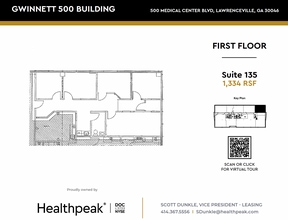 500 Medical Center Blvd, Lawrenceville, GA à louer Plan d’étage- Image 1 de 1