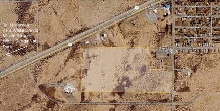 Airport Rd, Alamogordo, NM - Aerial  map view - Image1