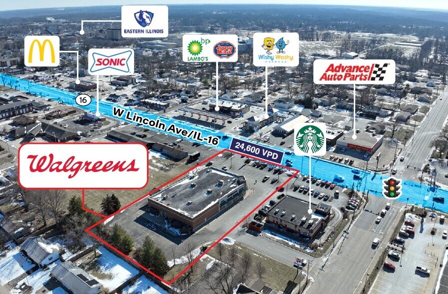 411 W Lincoln Ave, Charleston, IL for sale - Building Photo - Image 2 of 3